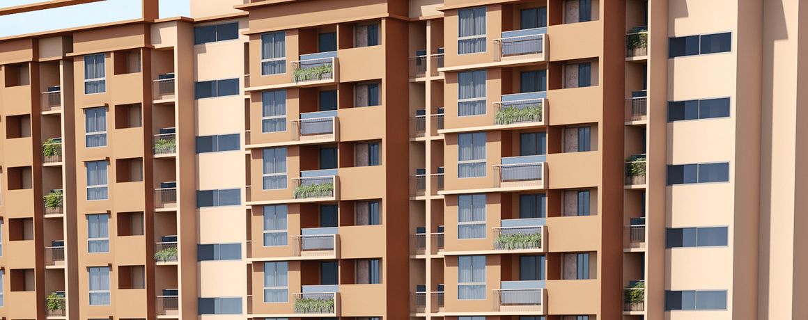 Pacifica Bliss Towers – façade with landscaped balconies (artist's impression)